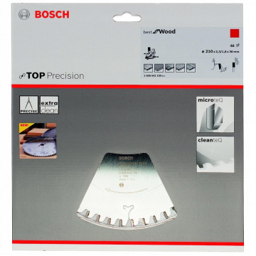 BOSCH tarcza piła 210x30 mm...